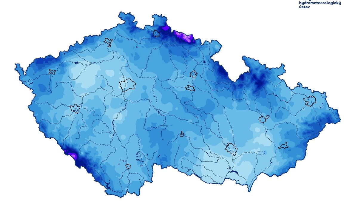 Letošní listopad byl v Česku nejdeštivější od roku 1961